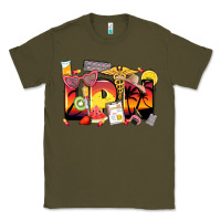 Army Green summer lpn Classic Tee - Zillion Design Studio