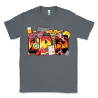 Charcoal Heather summer lpn Classic Tee - Zillion Design Studio