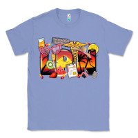 Colony Blue summer lpn Classic Tee - Zillion Design Studio
