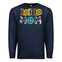 Navy rodeo mom Premium Sweatshirt - AdoDesignShop