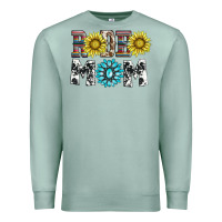 Seafoam rodeo mom Premium Sweatshirt - AdoDesignShop