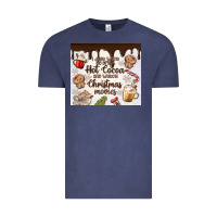 I Just Want To Drink Hot Cocoa Vintage Tee | Teevron