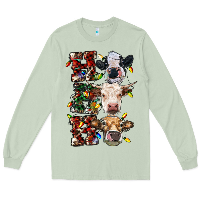 Hohoho Cows Long Sleeve Tee by RanaPortraitStore | Teevron