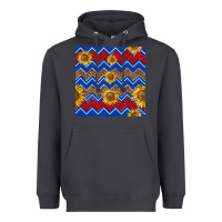 Smoke 4th of july sunflower seamless  pattern Heavyweight Hoodie - BundleAndBundleShop
