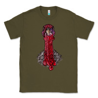 Army Green gobble head Classic Tee - RanaPortraitStore
