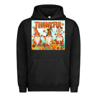 Pigment Black thankful gnome Urban Hoodie - MaliasSmallBusiness