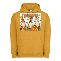 Pigment Peanut Butter thankful gnome Urban Hoodie - MaliasSmallBusiness
