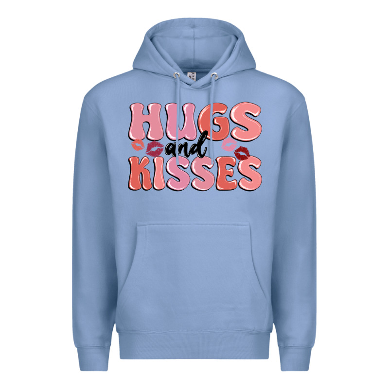 Hugs And Kisses Premium Hoodie by MaliasSmallBusiness | Teevron