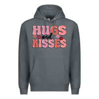 Rock hugs and kisses Premium Hoodie - MaliasSmallBusiness