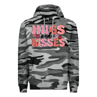 Slate Camo hugs and kisses Premium Hoodie - MaliasSmallBusiness