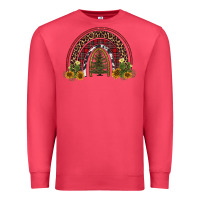 Cardinal rainbow tree Premium Sweatshirt - AdoDesignShop
