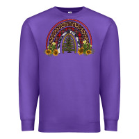 Purple rainbow tree Premium Sweatshirt - AdoDesignShop