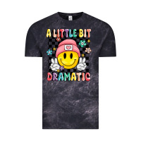 Cloud Black a little bit dramatic Vintage Tee - MaliasSmallBusiness