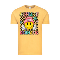 Vintage Mustard a little bit dramatic Vintage Tee - MaliasSmallBusiness