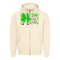Sandshell one lucky dude Zipper Hoodie - RacoonDesign
