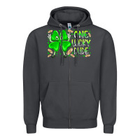 Smoke one lucky dude Zipper Hoodie - RacoonDesign