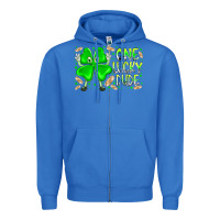 True Royal one lucky dude Zipper Hoodie - RacoonDesign