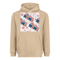 Mushroom american mama seamless pattern Heavyweight Hoodie - BundleAndBundleShop