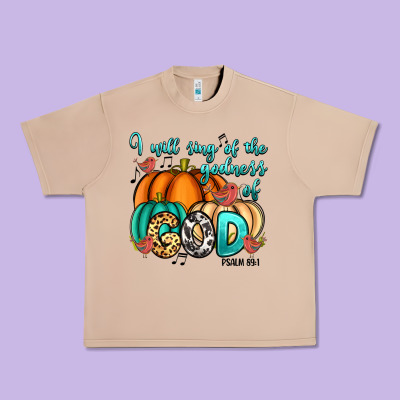 I Will Sing Of The Godness Of God Psalm 89 1 Urban Heavy Tee Designed By Ranaportraitstore