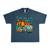 Midnight Navy i will sing of the godness of god psalm 89 1 Urban Heavy Tee - RanaPortraitStore