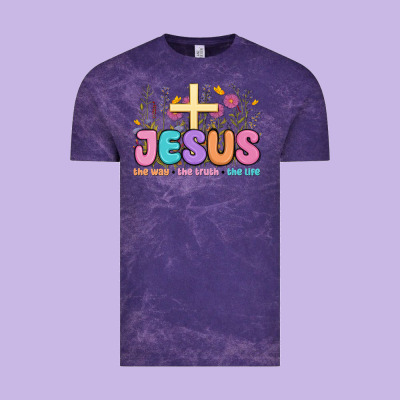 Vintage Tee jesus the way the truth the life