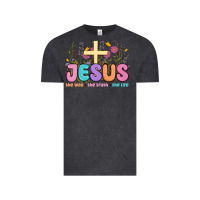 Vintage Black jesus the way the truth the life Vintage Tee - MaliasSmallBusiness