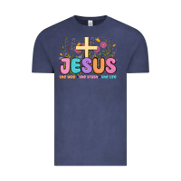 Vintage Denim jesus the way the truth the life Vintage Tee - MaliasSmallBusiness