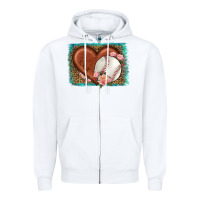 White western leopard baseball heart Zipper Hoodie - HRA Design Shop