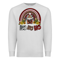 Dove Grey rainbow and hohoho with gnome Premium Sweatshirt - AdoDesignShop