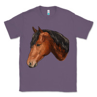 Lavender horse Classic Tee - RanaPortraitStore