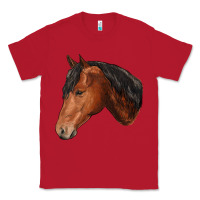 Red horse Classic Tee - RanaPortraitStore