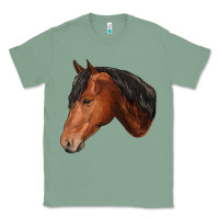 Sage horse Classic Tee - RanaPortraitStore