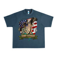Midnight Navy army veteran  pray Urban Heavy Tee - BarkalooDesign