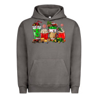 Pigment Tornado Christmas tractor coffee cup Urban Hoodie - NancyCooperArtShop