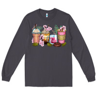 Smoke flowers coffee cups Long Sleeve Tee - Zillion Design Studio