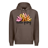 Coffee hello spring Premium Hoodie - MaliasSmallBusiness