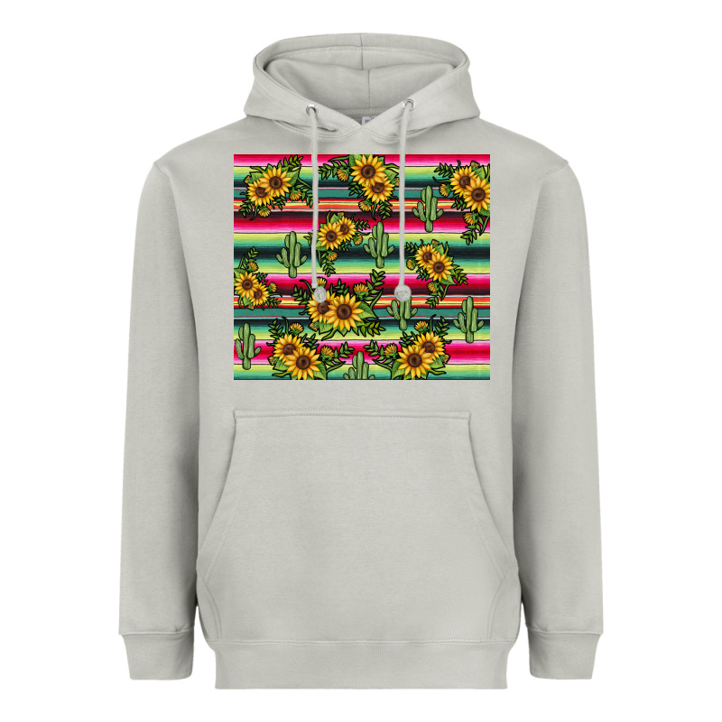 Sunflower Cactus Heavyweight Hoodie by JahusDesignShop | Teevron
