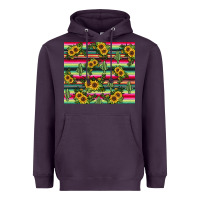 Plum sunflower cactus Heavyweight Hoodie - JahusDesignShop
