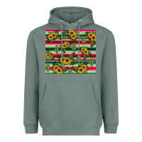 Sage sunflower cactus Heavyweight Hoodie - JahusDesignShop