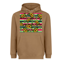 Toasted Coconut sunflower cactus Heavyweight Hoodie - JahusDesignShop