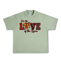 Oil Green for the love of the tigers red Urban Heavy Tee - RanaPortraitStore