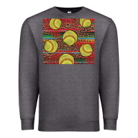 Charcoal Heather western softball Premium Sweatshirt - AdoDesignShop