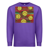 Purple western softball Premium Sweatshirt - AdoDesignShop