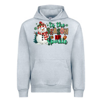 Tis The Season To Sparkle Snowman Urban Hoodie | Teevron