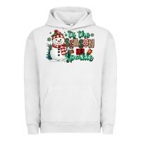 Pigment Lunar Rock tis the season to sparkle snowman Urban Hoodie - MaliasSmallBusiness