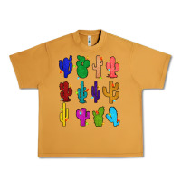 Christmas Glitter Cactus Urban Heavy Tee | Teevron