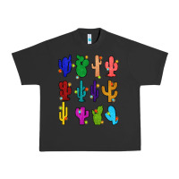Pigment Black christmas glitter cactus Urban Heavy Tee - Zillion Design Studio