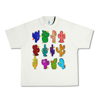 Pistachio christmas glitter cactus Urban Heavy Tee - Zillion Design Studio