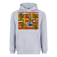 Heather Grey pumpkin Heavyweight Hoodie - JahusDesignShop