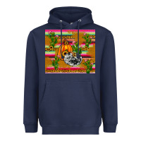 Navy pumpkin Heavyweight Hoodie - JahusDesignShop